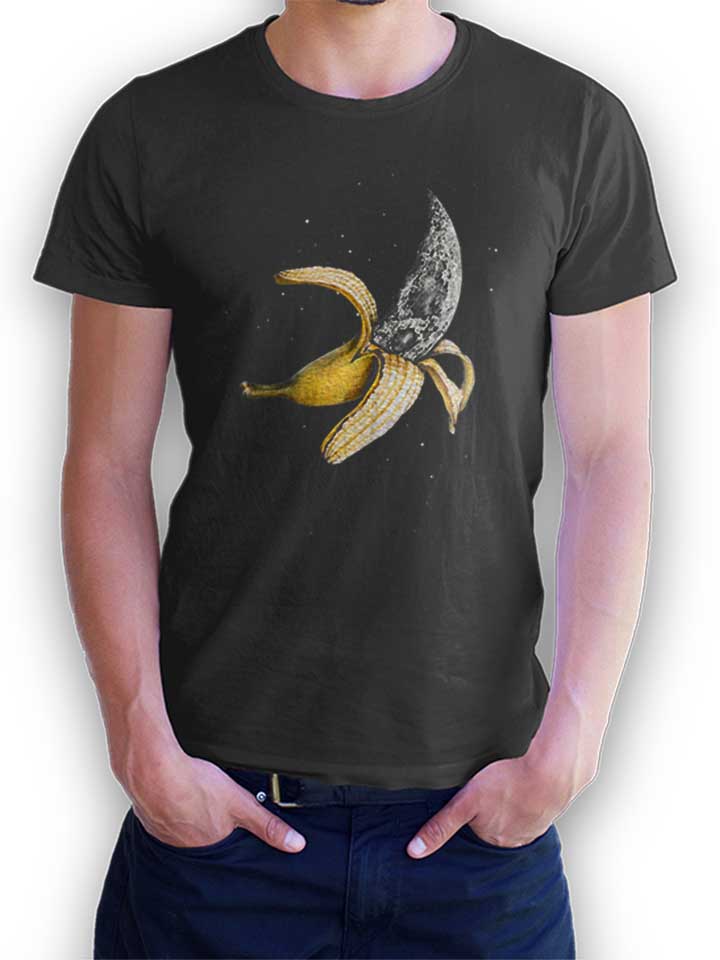Moon Banana T-Shirt gris-fonc L