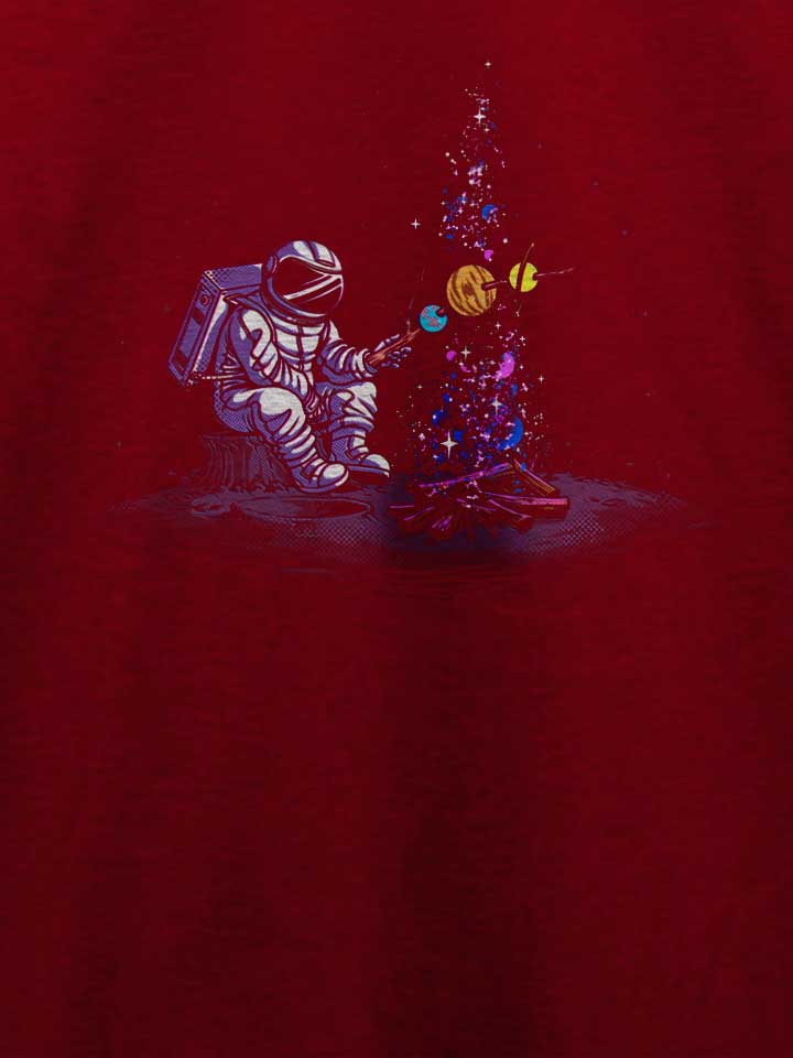 moon-camping-astronaut-t-shirt bordeaux 4