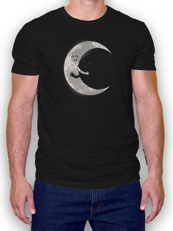 Moon Hug Camiseta negro L