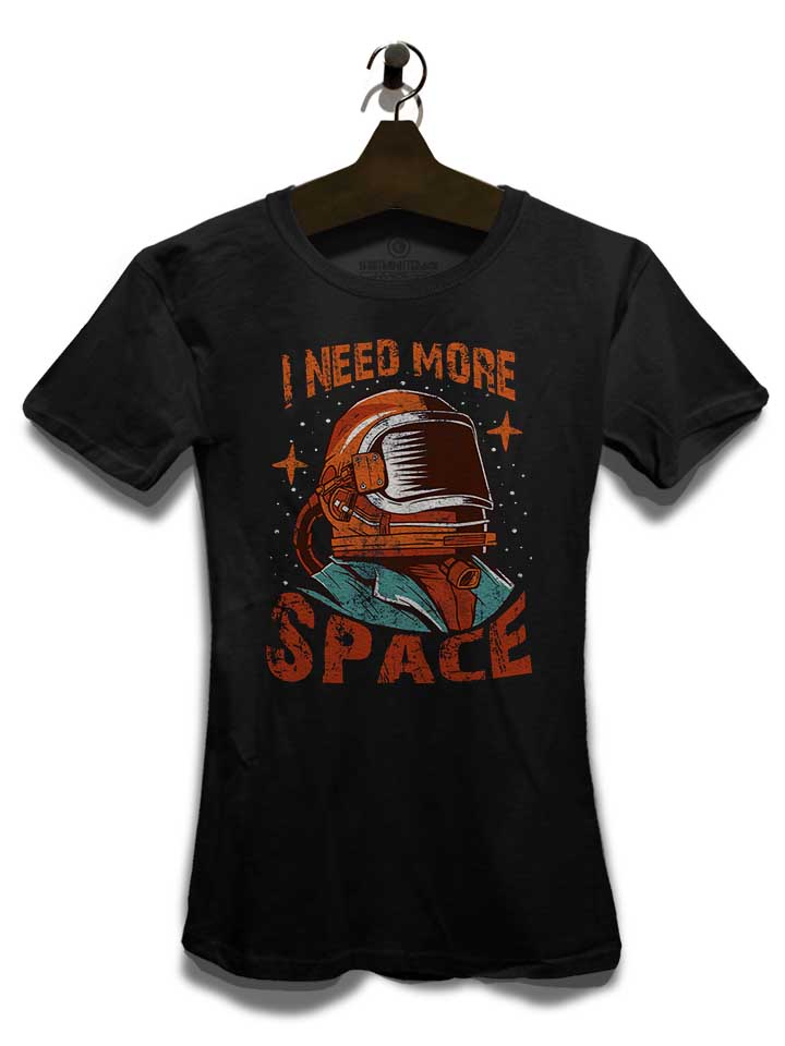more-space-astronaut-damen-t-shirt schwarz 3