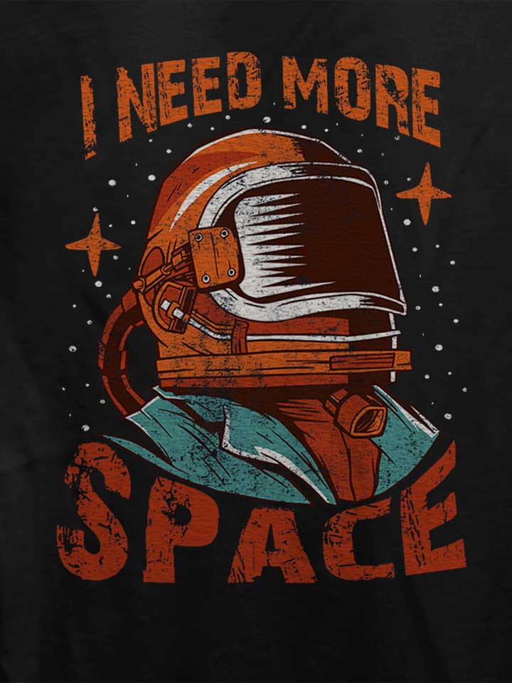 more-space-astronaut-damen-t-shirt schwarz 4