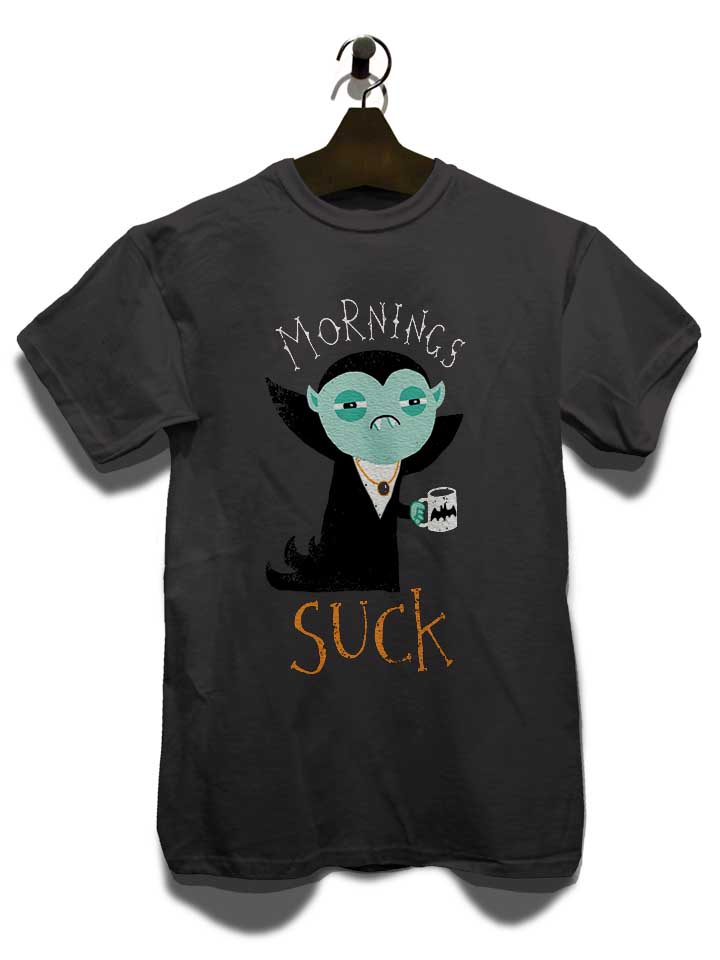mornings-suck-vampir-t-shirt dunkelgrau 3