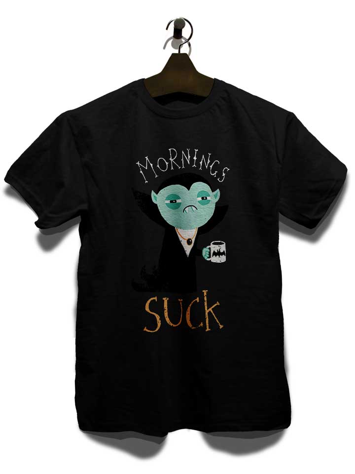 mornings-suck-vampir-t-shirt schwarz 3
