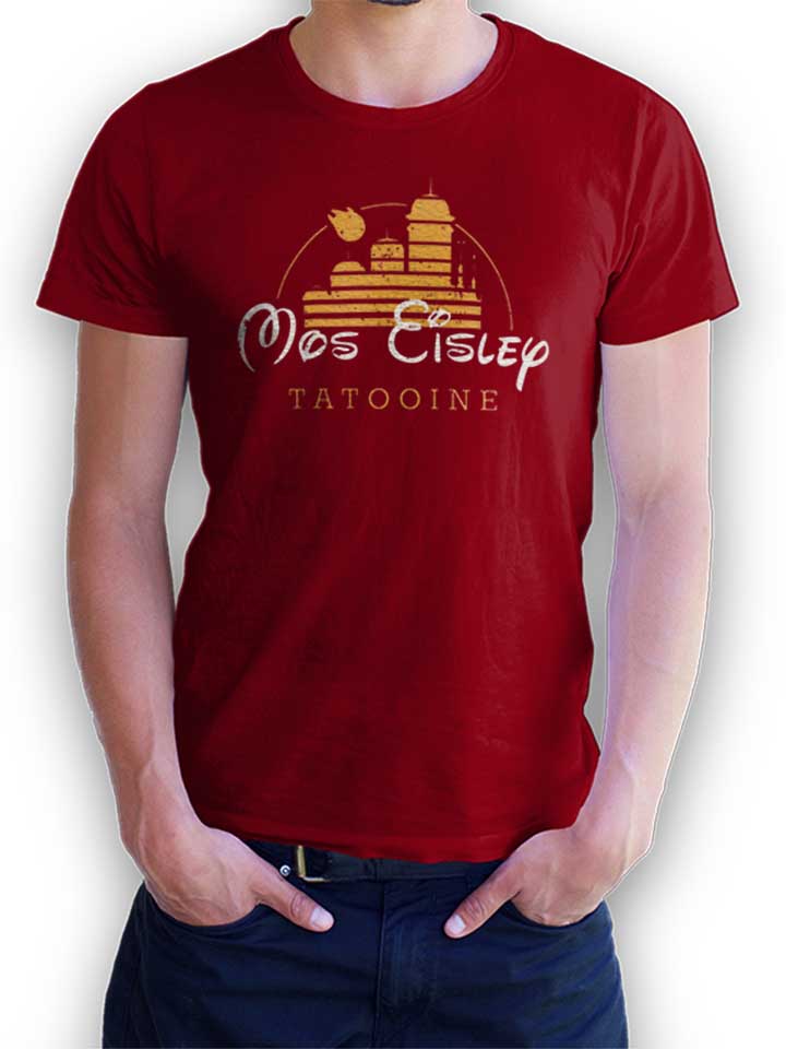 mos-eisley-tatooine-t-shirt bordeaux 1