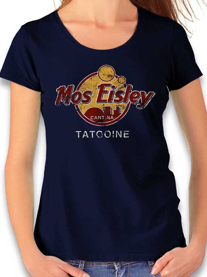 Mos Isley Cantina T-Shirt Femme bleu-marine L