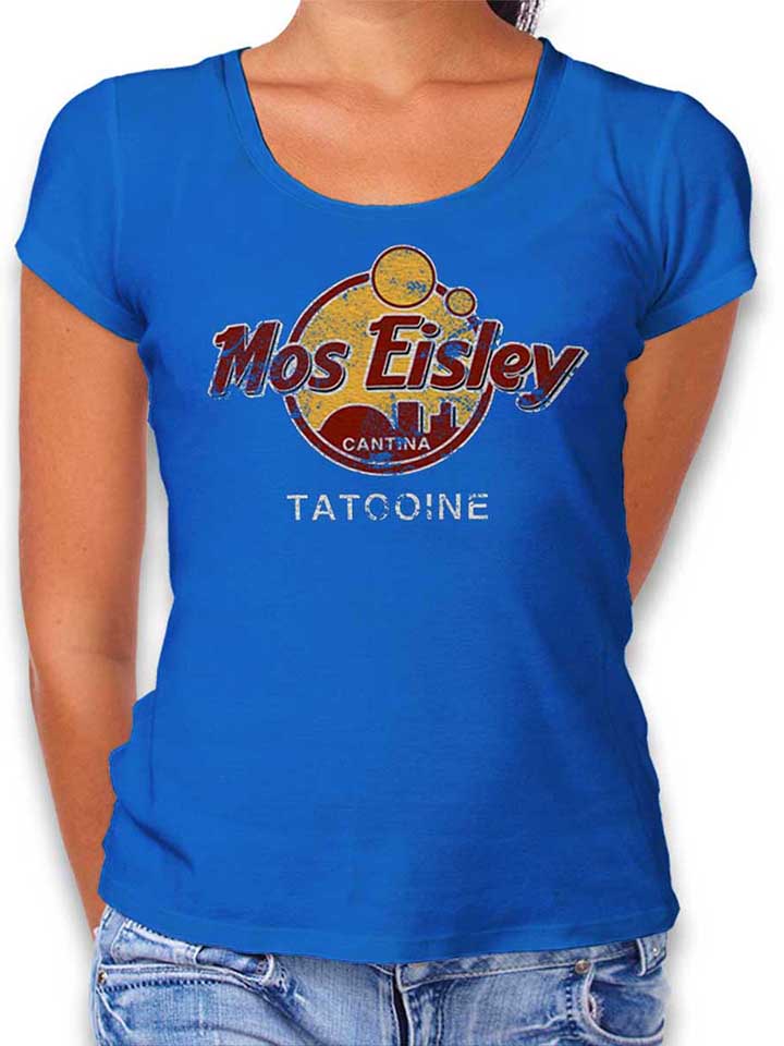Mos Isley Cantina Womens T-Shirt royal-blue L