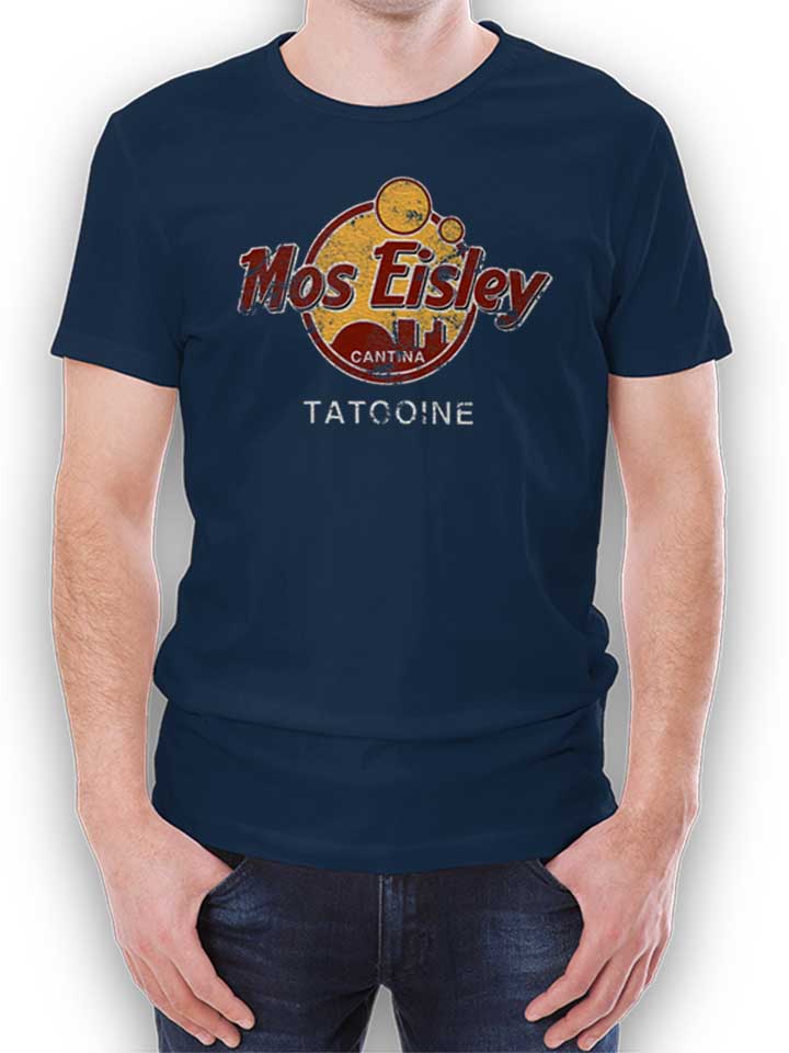 Mos Isley Cantina T-Shirt navy L