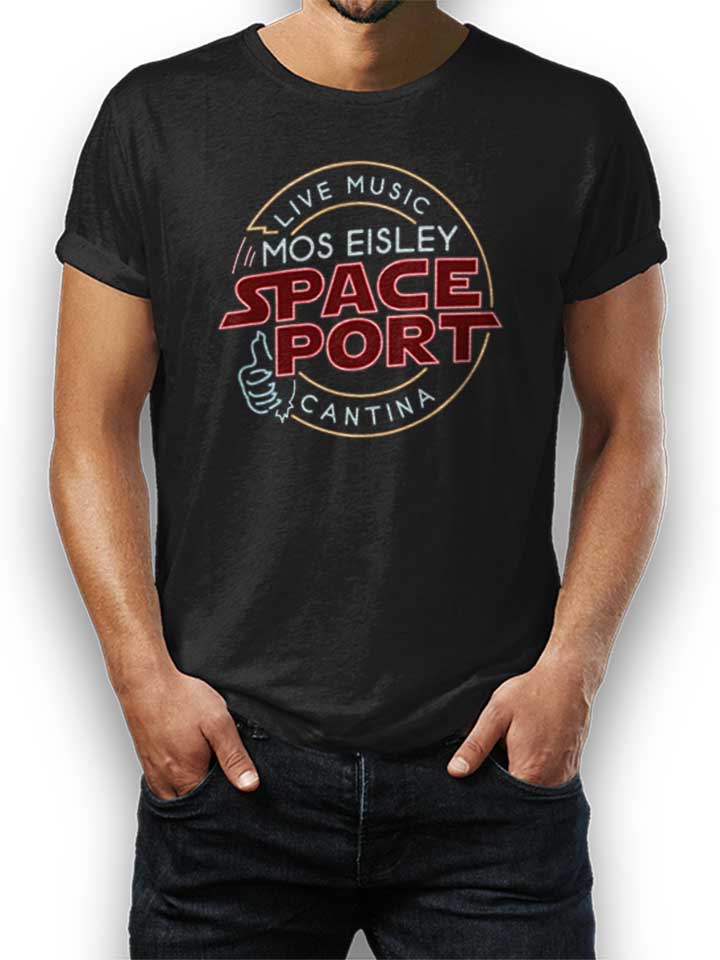 Mos Isley Space Port T-Shirt schwarz L