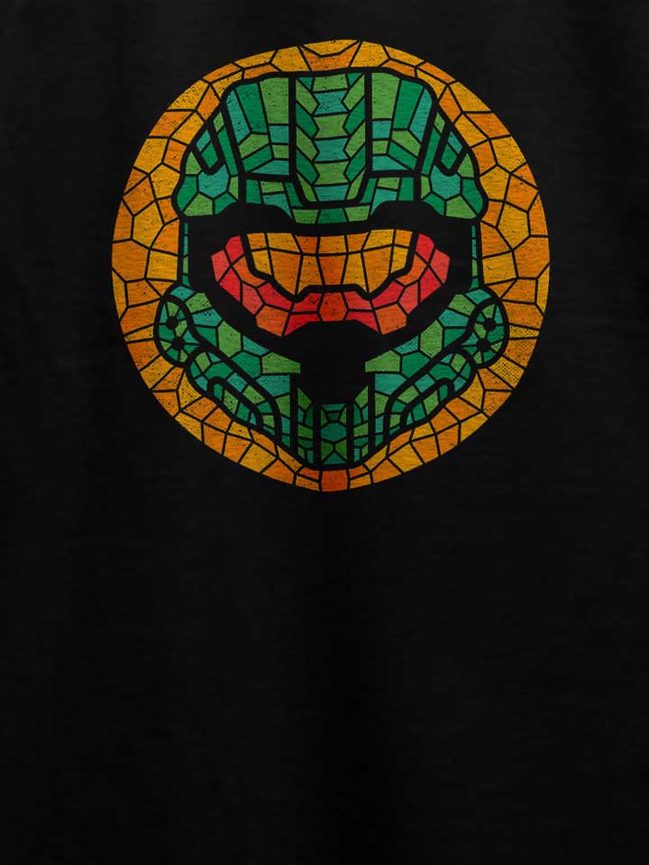 mosaic-helmet-t-shirt schwarz 4