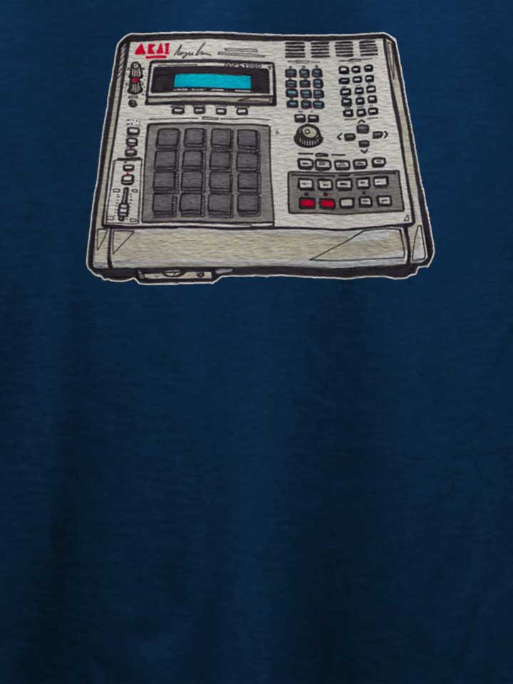 mpc-beats-t-shirt dunkelblau 4