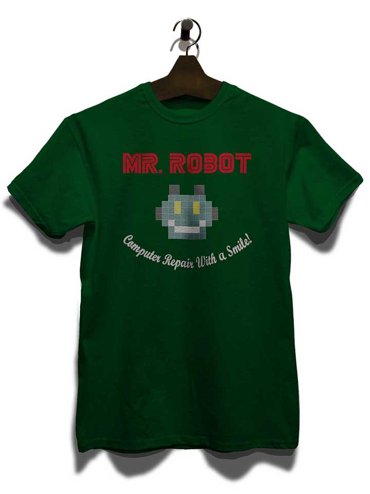 mr-robot-computer-repair-with-a-smile-t-shirt dunkelgruen 3