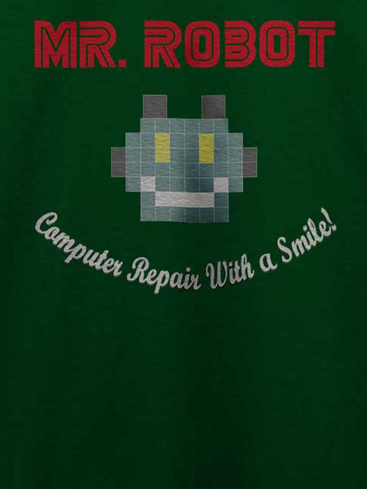 mr-robot-computer-repair-with-a-smile-t-shirt dunkelgruen 4