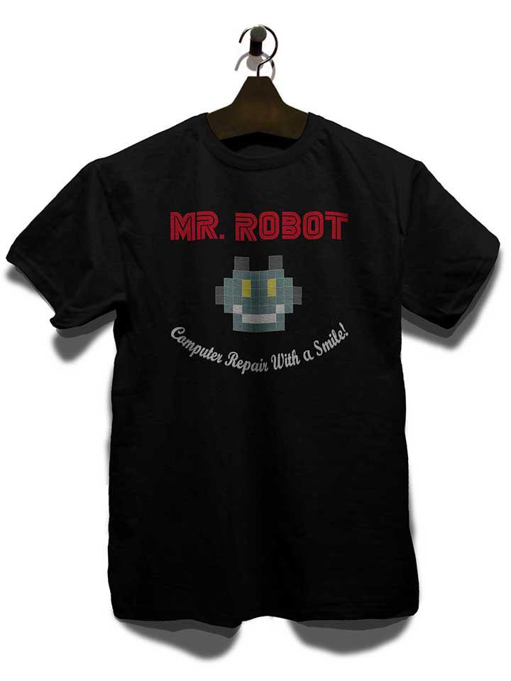 mr-robot-computer-repair-with-a-smile-t-shirt schwarz 3