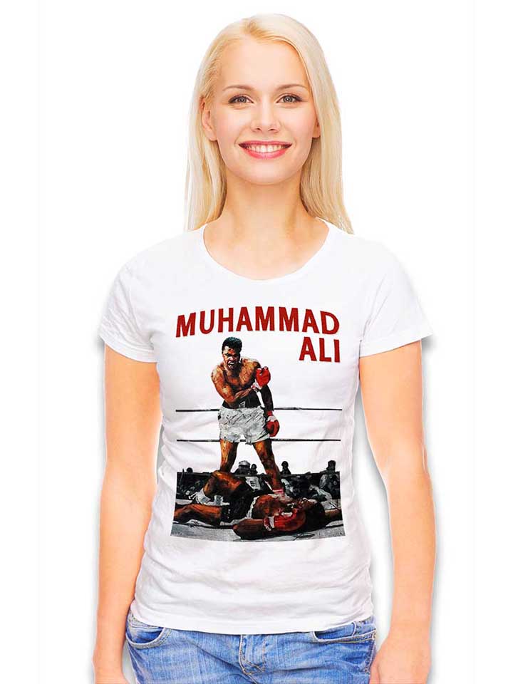 muhammad-ali-damen-t-shirt weiss 2