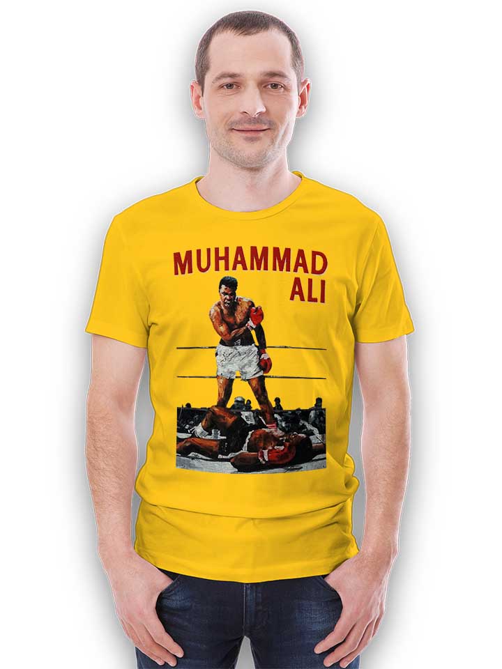 muhammad-ali-t-shirt gelb 2