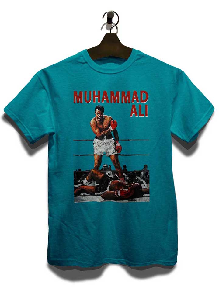 muhammad-ali-t-shirt tuerkis 3