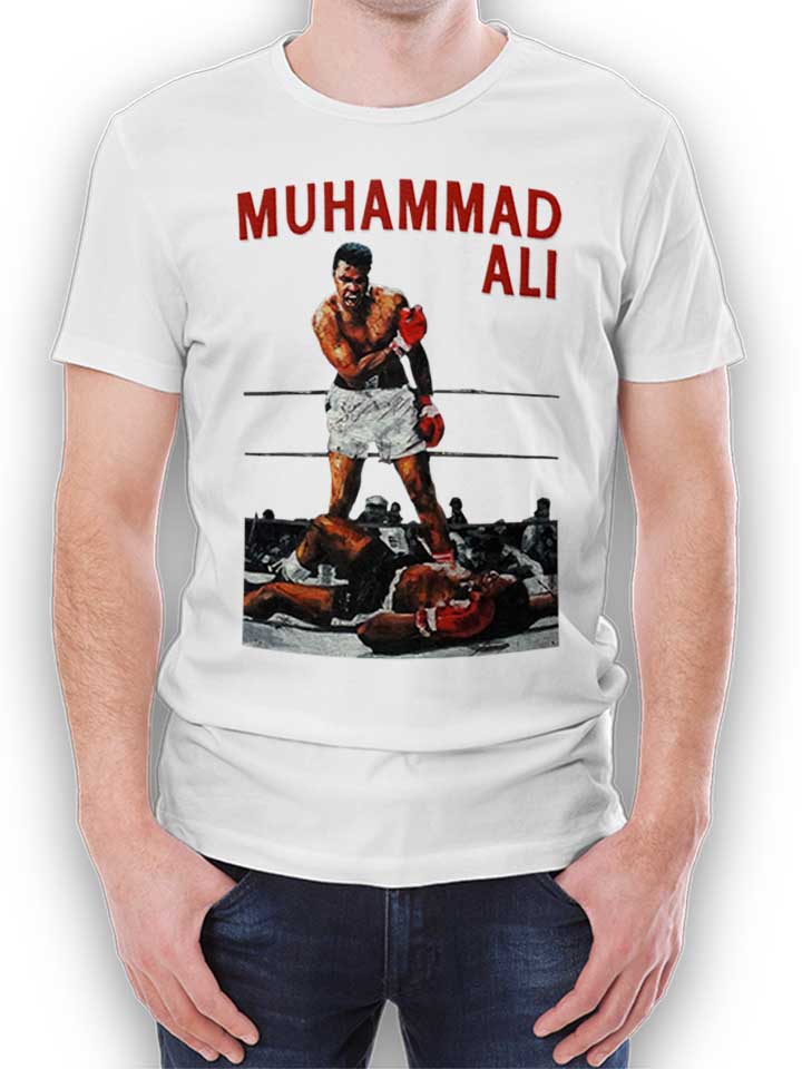Muhammad Ali T-Shirt white L