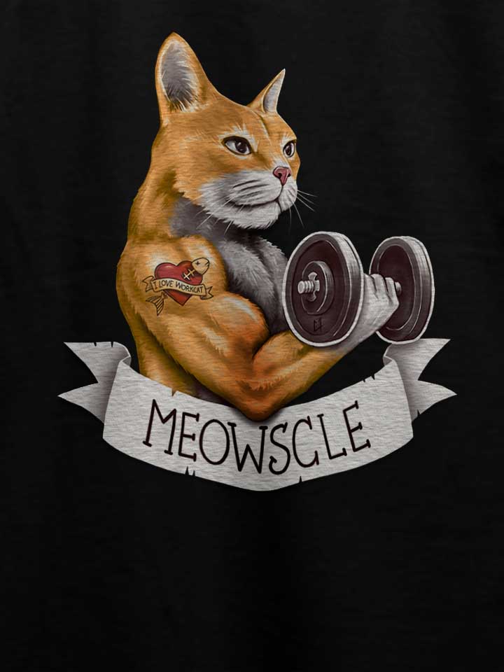 muscle-cat-t-shirt schwarz 4