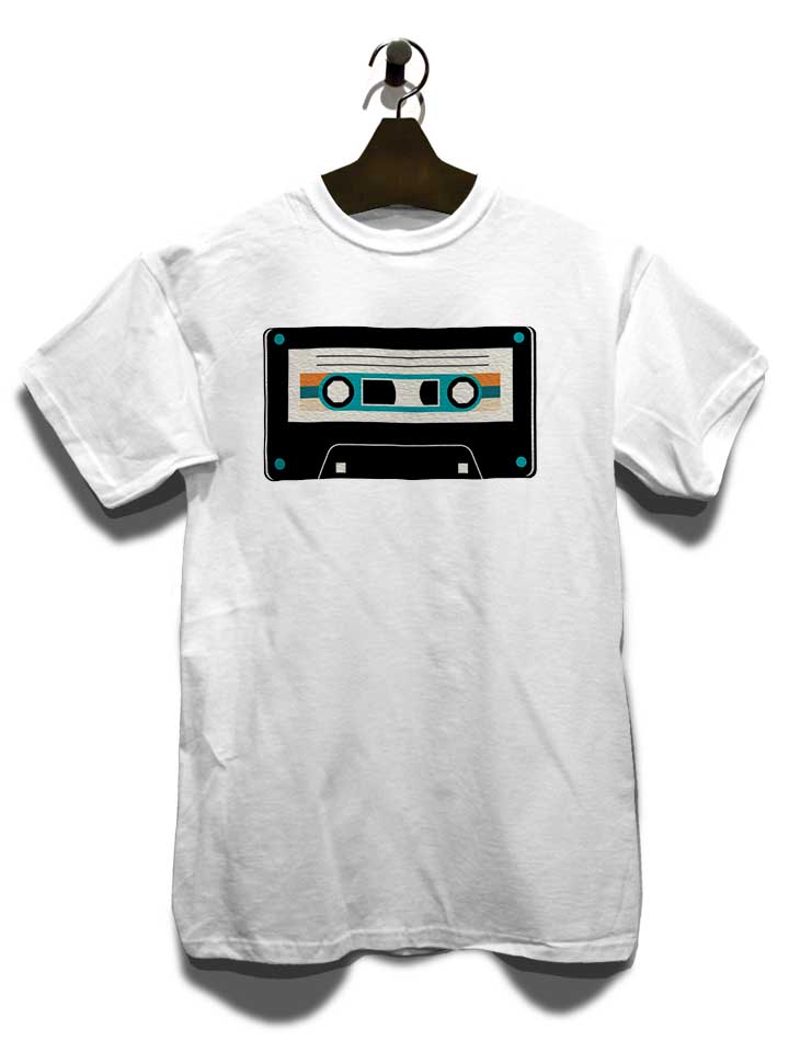 music-cassette-t-shirt weiss 3