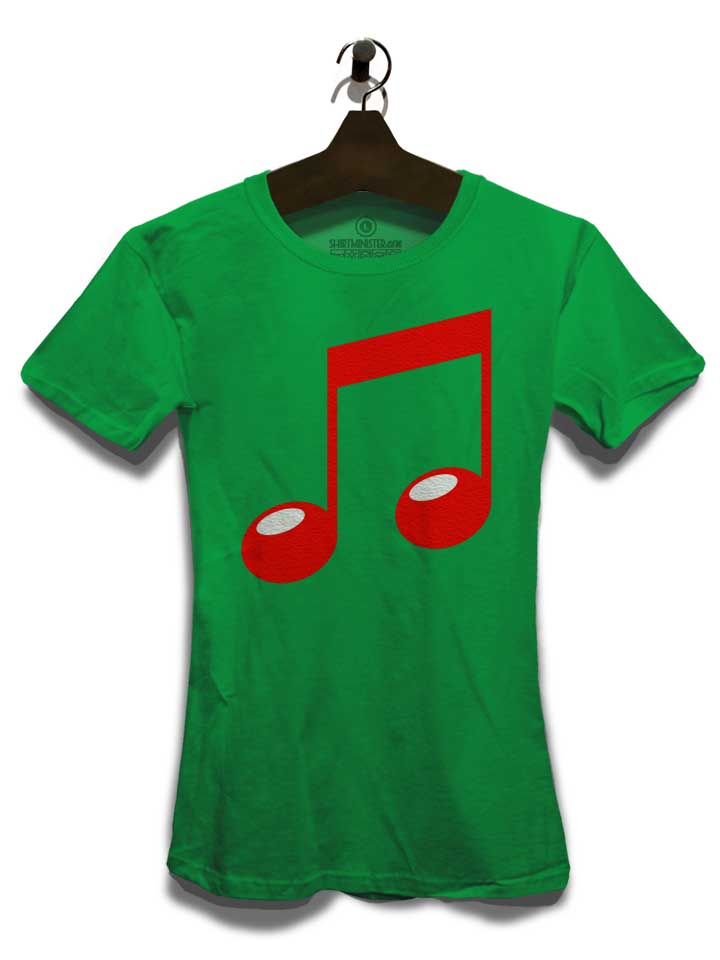 music-note-damen-t-shirt gruen 3
