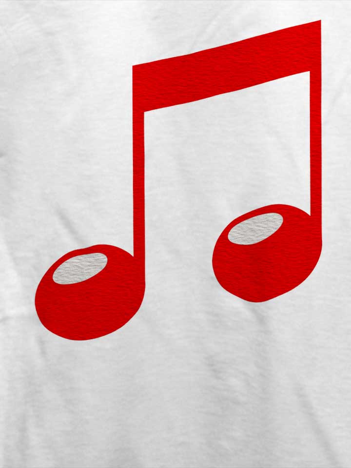 music-note-t-shirt weiss 4
