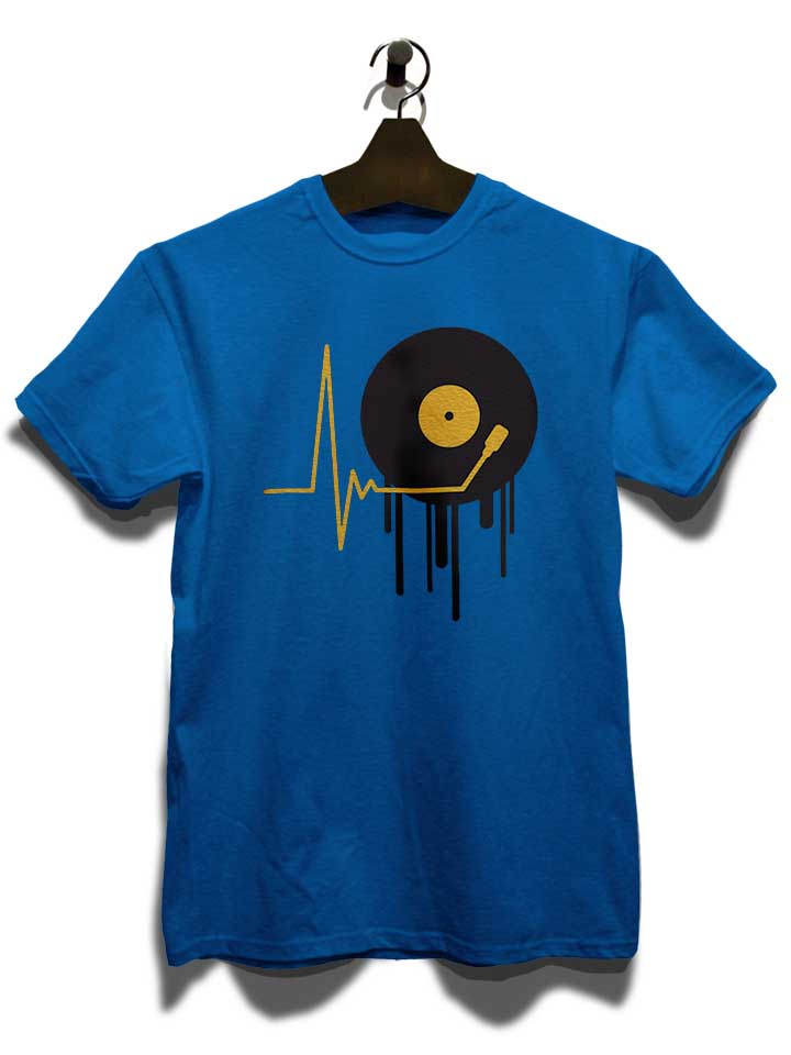 music-pulse-vinyl-t-shirt royal 3