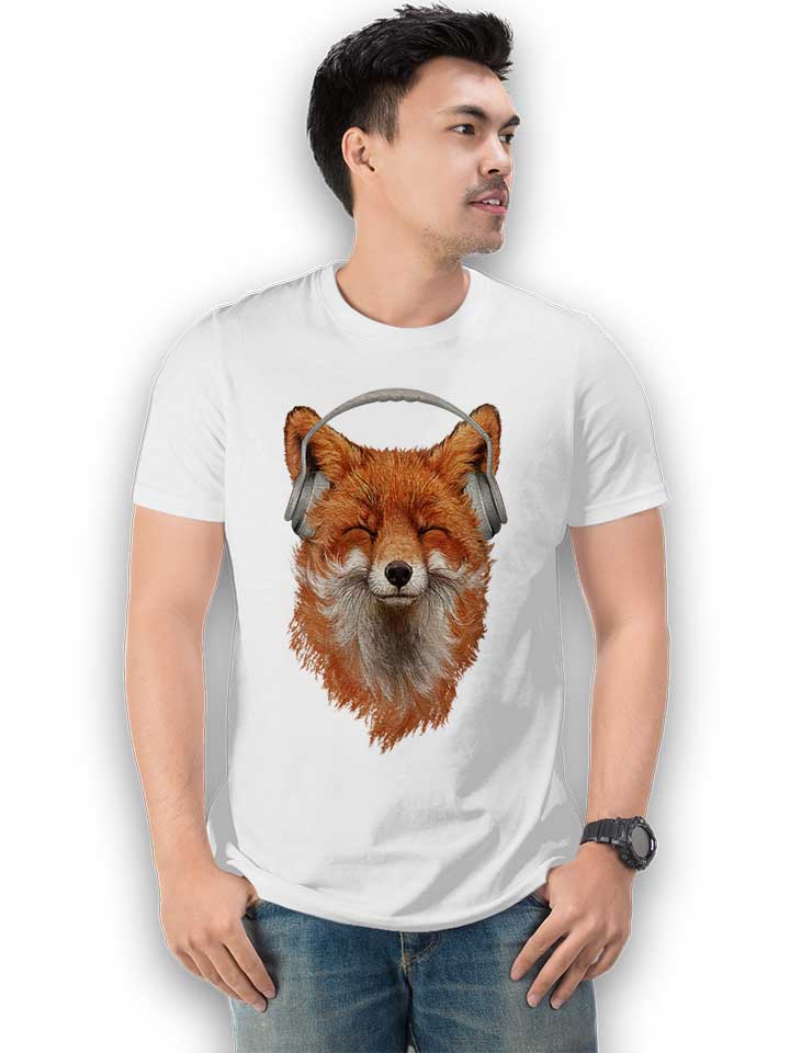 musical-fox-t-shirt weiss 2