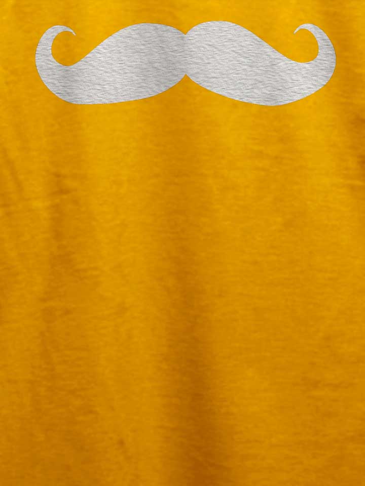 mustache-t-shirt gelb 4