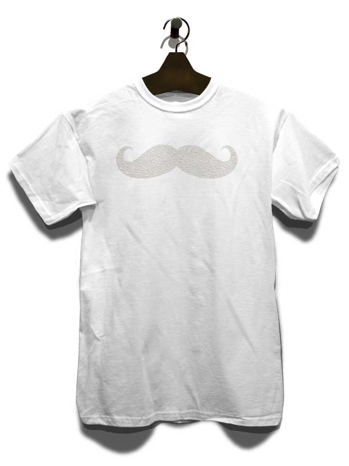 mustache-t-shirt weiss 3