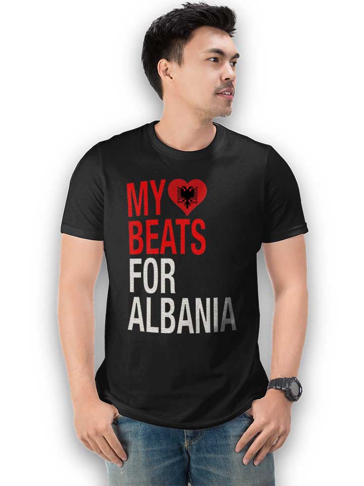 my-heart-beats-for-albania-t-shirt schwarz 2