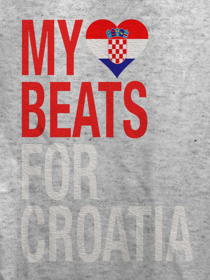 my-heart-beats-for-croatia-damen-t-shirt grau-meliert 4