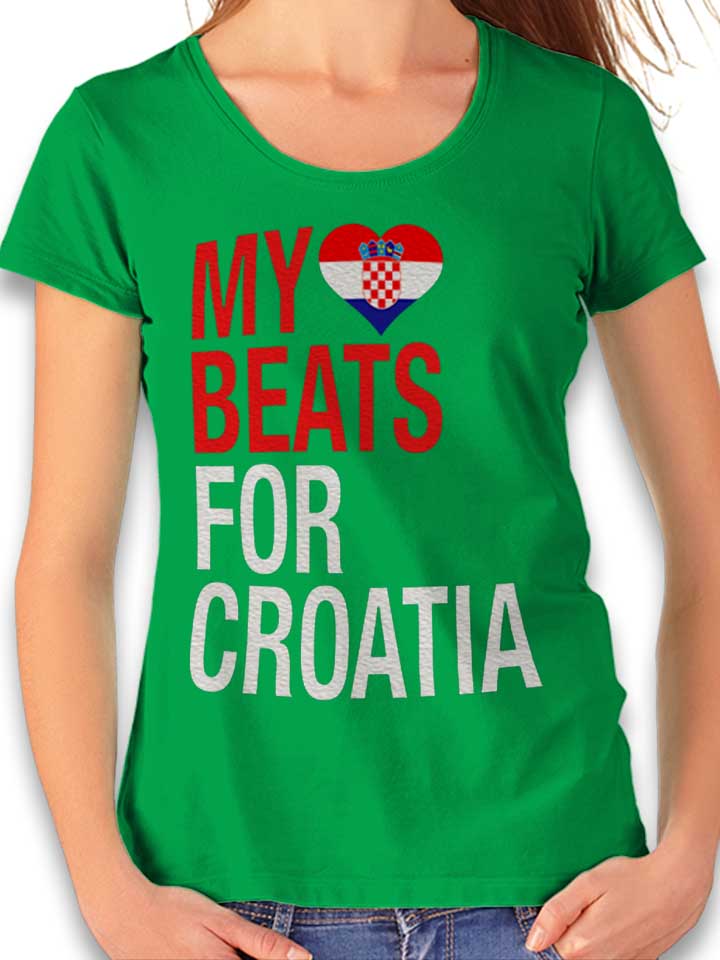my-heart-beats-for-croatia-damen-t-shirt gruen 1