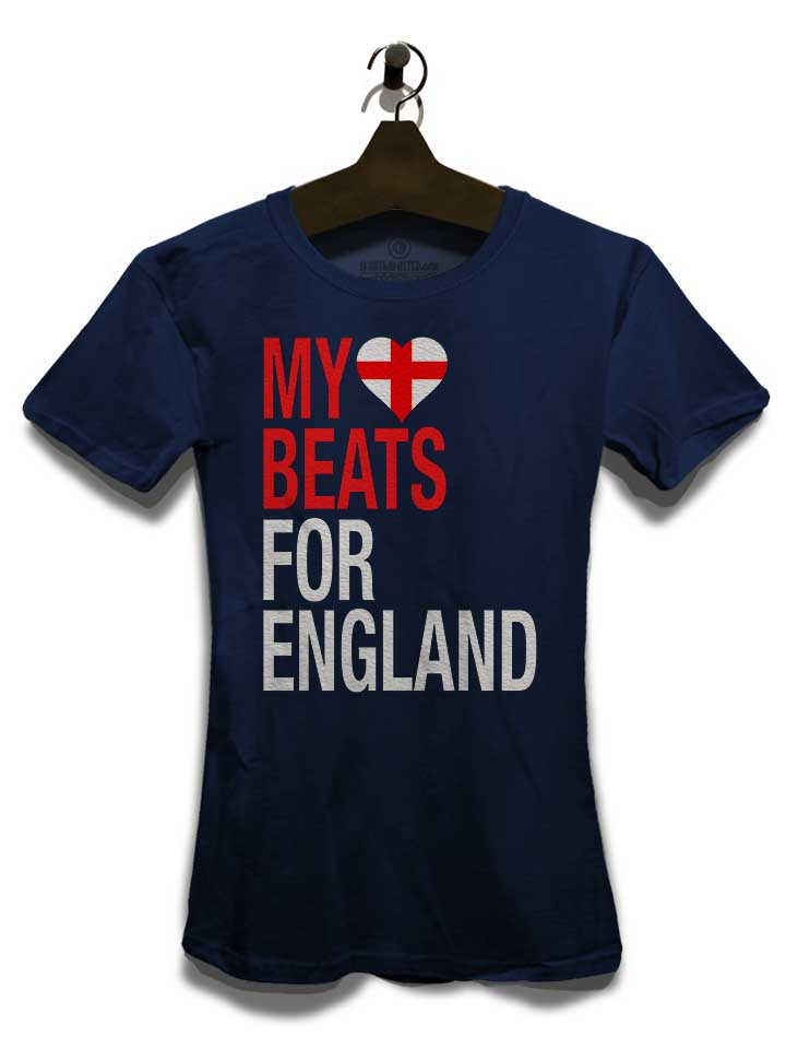 my-heart-beats-for-england-damen-t-shirt dunkelblau 3