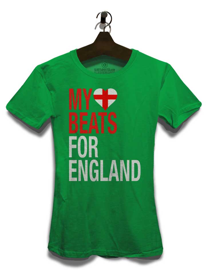 my-heart-beats-for-england-damen-t-shirt gruen 3