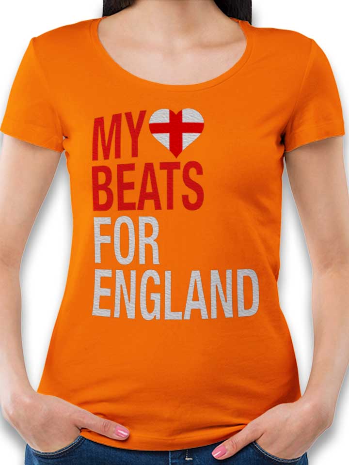 my-heart-beats-for-england-damen-t-shirt orange 1