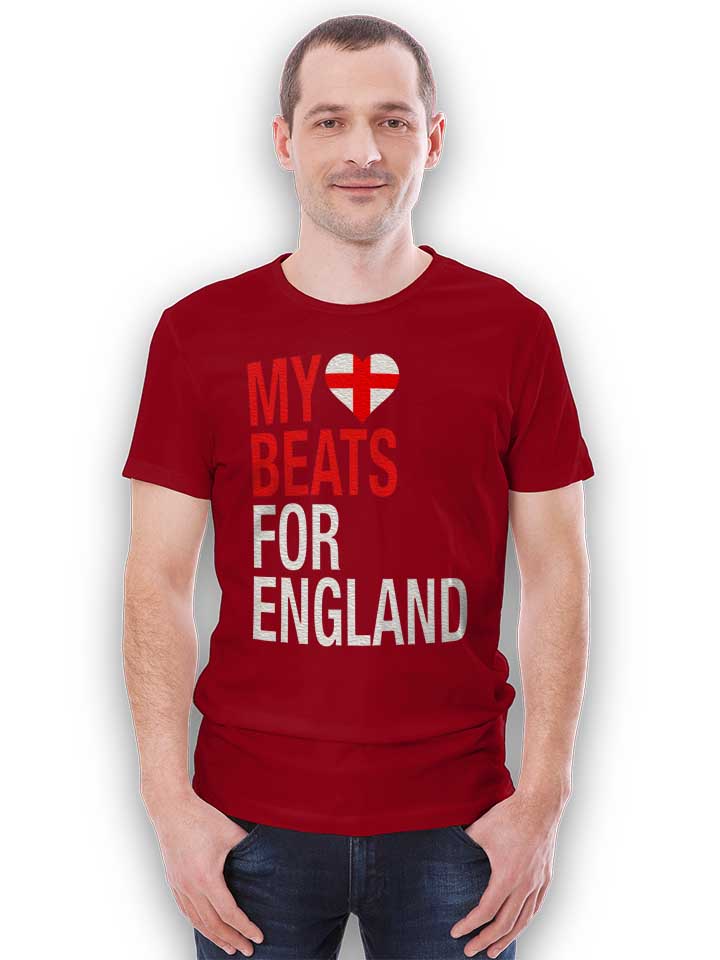 my-heart-beats-for-england-t-shirt bordeaux 2