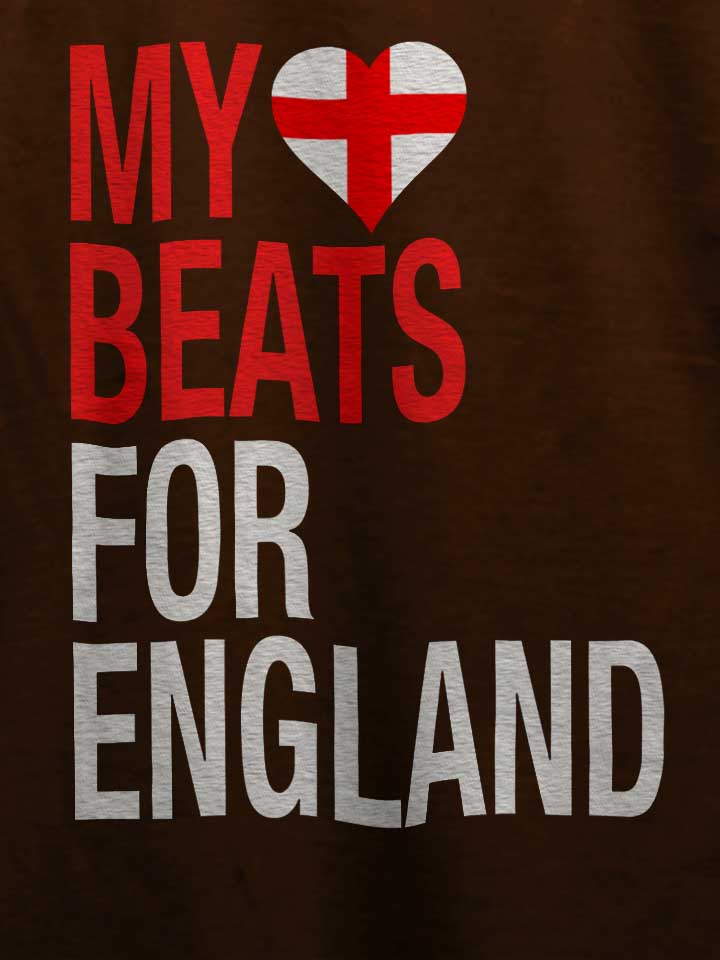 my-heart-beats-for-england-t-shirt braun 4