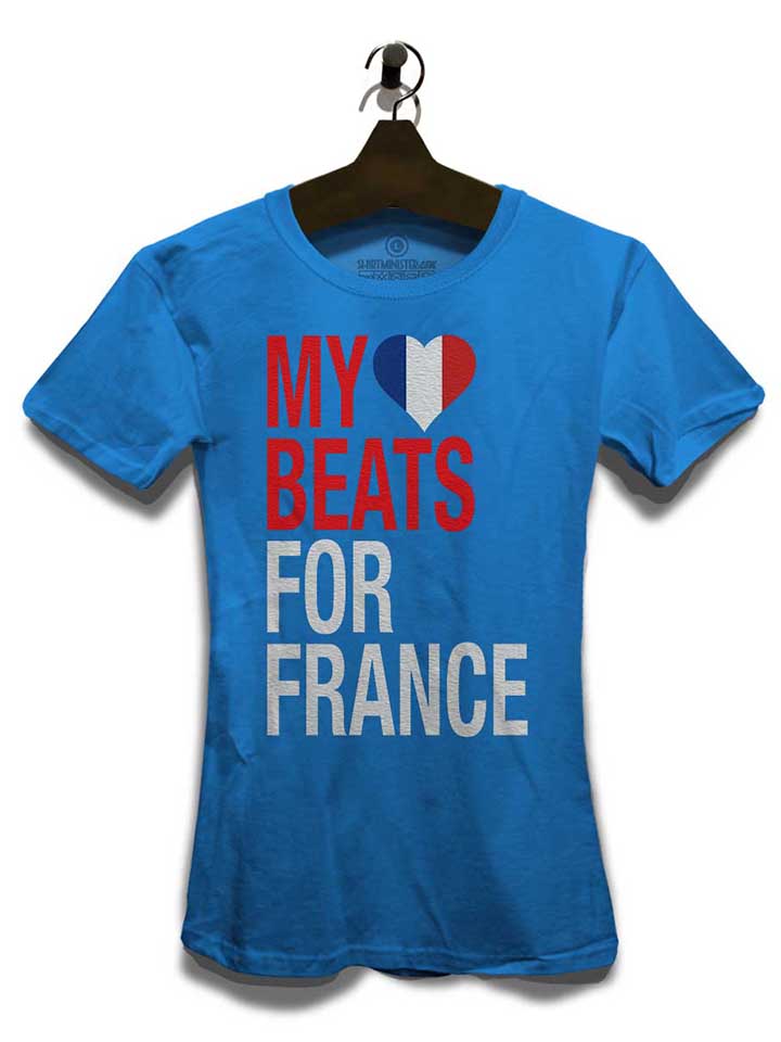 my-heart-beats-for-france-damen-t-shirt royal 3