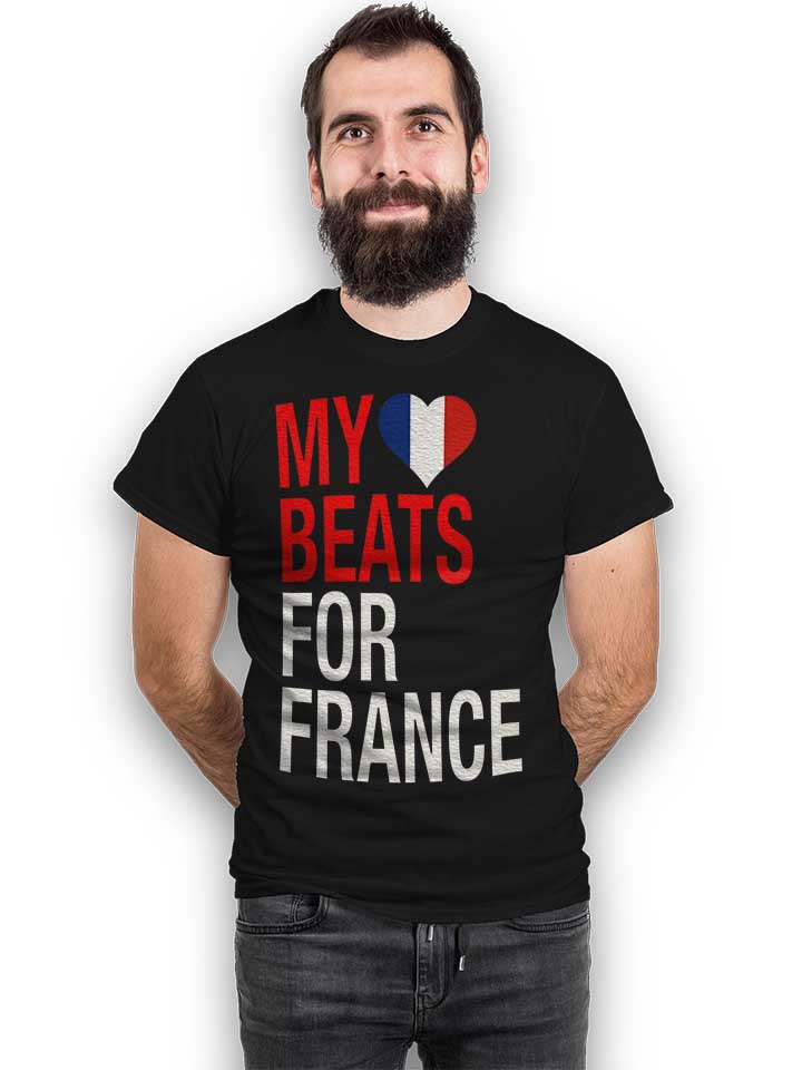 my-heart-beats-for-france-t-shirt schwarz 2