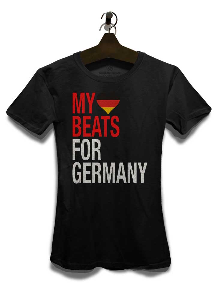 my-heart-beats-for-germany-damen-t-shirt schwarz 3