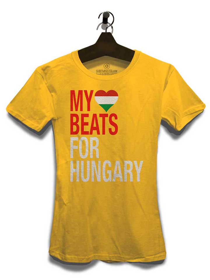 my-heart-beats-for-hungary-damen-t-shirt gelb 3