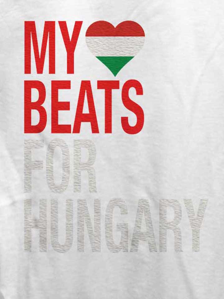 my-heart-beats-for-hungary-damen-t-shirt weiss 4