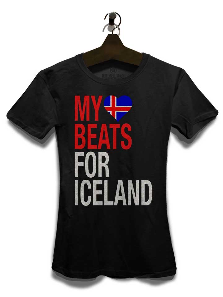 my-heart-beats-for-iceland-damen-t-shirt schwarz 3