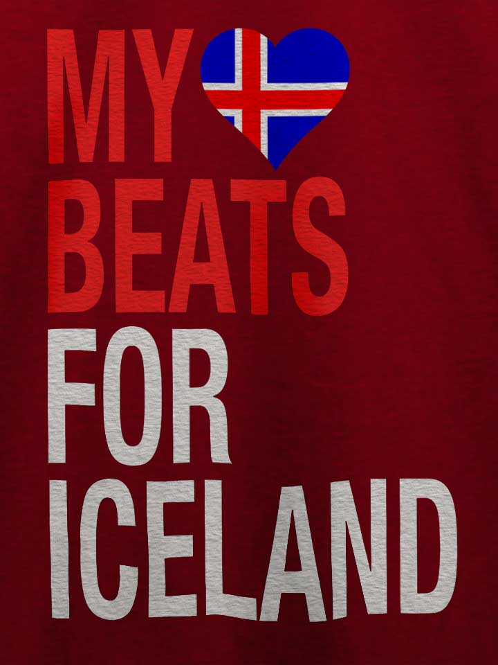 my-heart-beats-for-iceland-t-shirt bordeaux 4