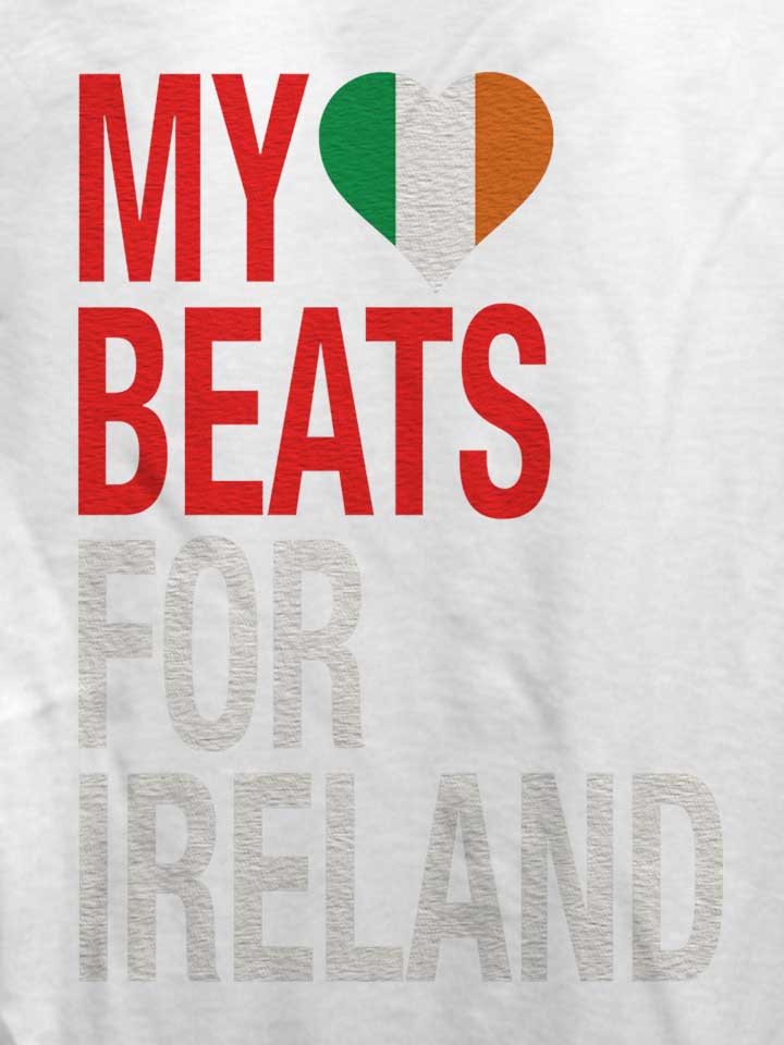 my-heart-beats-for-ireland-damen-t-shirt weiss 4