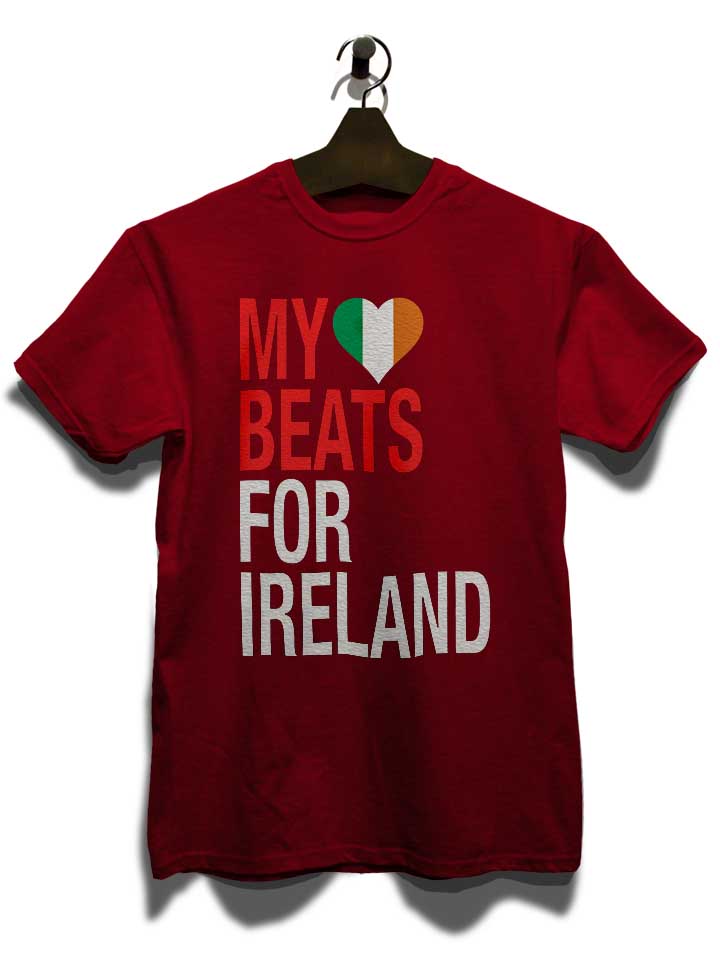 my-heart-beats-for-ireland-t-shirt bordeaux 3