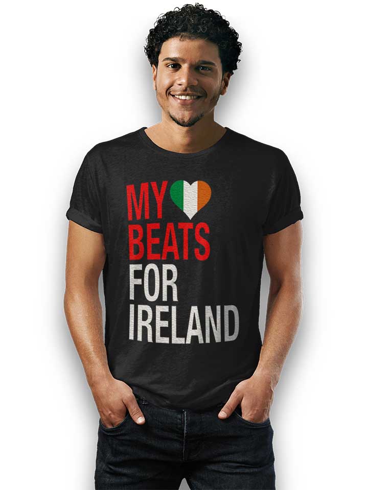 my-heart-beats-for-ireland-t-shirt schwarz 2
