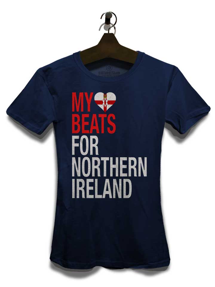 my-heart-beats-for-northern-ireland-damen-t-shirt dunkelblau 3