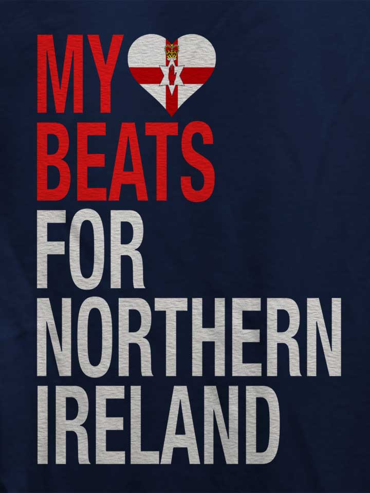 my-heart-beats-for-northern-ireland-damen-t-shirt dunkelblau 4