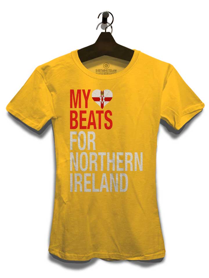 my-heart-beats-for-northern-ireland-damen-t-shirt gelb 3